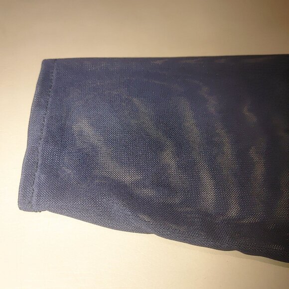 Robe Size Small S Abolllria Womens Lace Trim Sheer Black Long Sleeve Cardigan - Picture 7 of 9